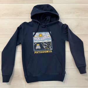 Patagonia Men's Summit Road Uprisal Hoodie in Navy Size XS